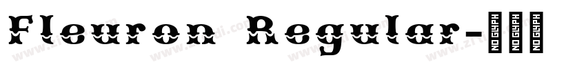 Fleuron Regular字体转换